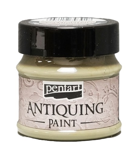 Antiquing Paint - Cremiges Grün - 50 ml