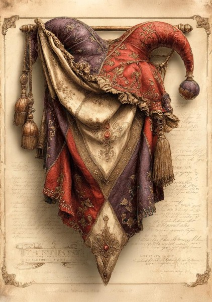 Reispapier "Harlekin" 3