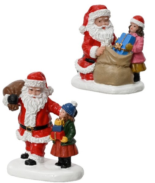 Figuren-Set "Weihnachtsmann 1"