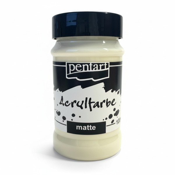 Acrylfarbe Elfenbein matt - 100ml