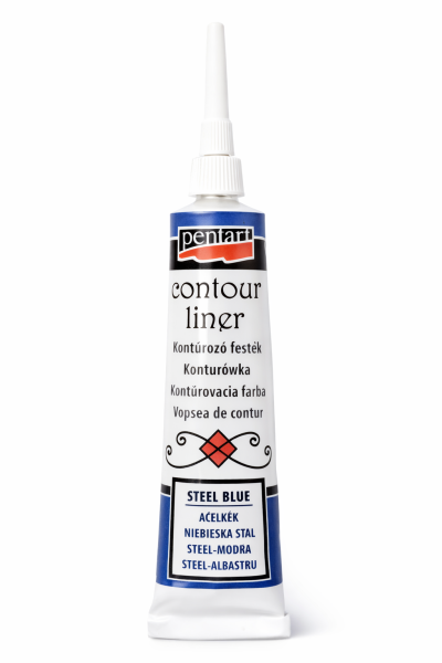 Contour Liner - Steel Blue