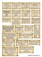 Keramikpapier "Sprüche 2" Keramikpapier "Sprüche 2"