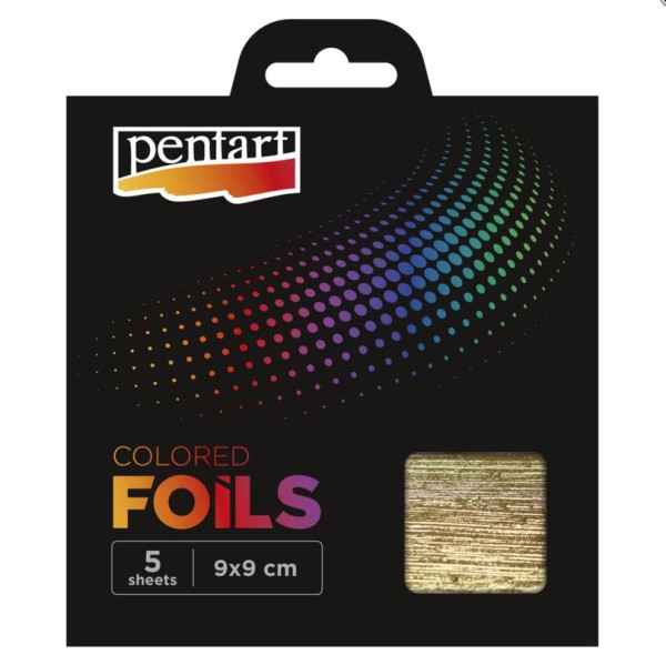 Colored Foils Sheets - Baroque Gold