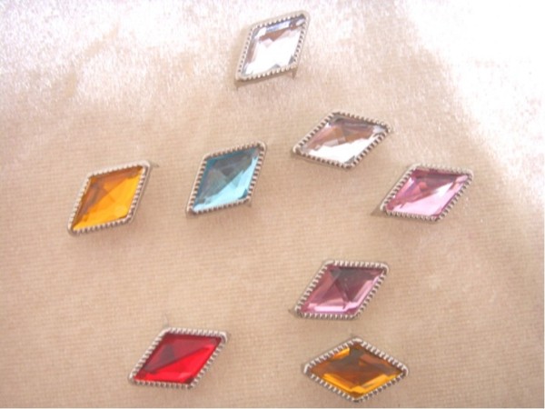 Schmucksteinklammern 2