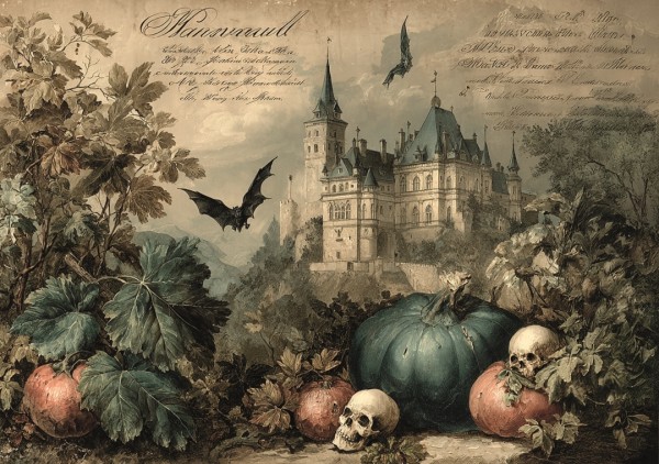 Reispapier "Halloween 25" 2
