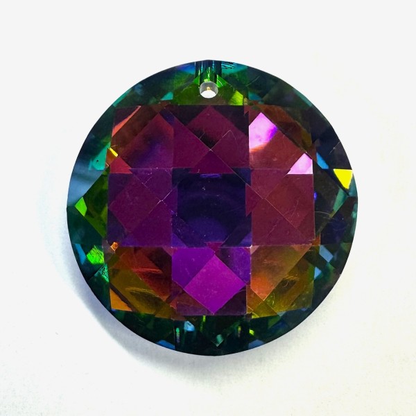 Schmuckstein "Oktagon" 3cm - Bunt