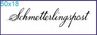 Stempel "Schmetterlingspost" Stempel "Schmetterlingspost"