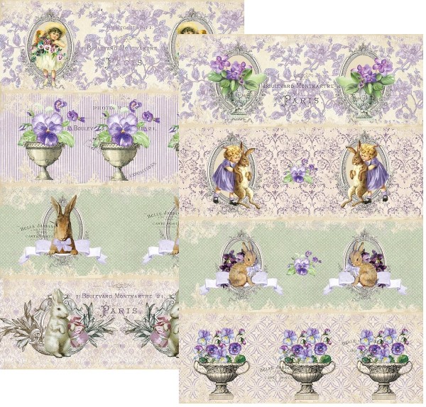 Schrumpfbanderolen für Gänseeier "Ostern 2023" 8 Stück