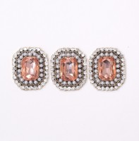 3 Schmuckornamente 19 - rosa 3 Schmuckornamente 19 - rosa