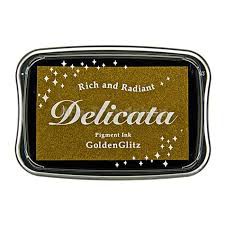 Delicata Stempelkissen - Gold