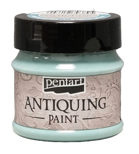 Antiquing Paint - Patina-Blau - 50 ml