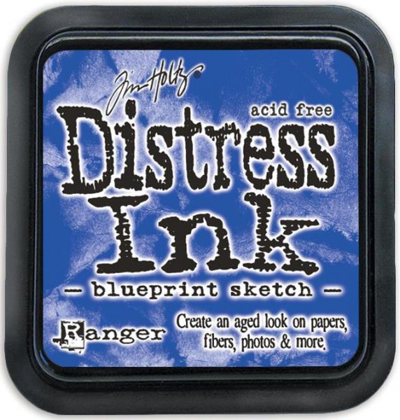 Distress Ink - Blueprint Sketch