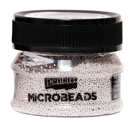Microbeads - silber