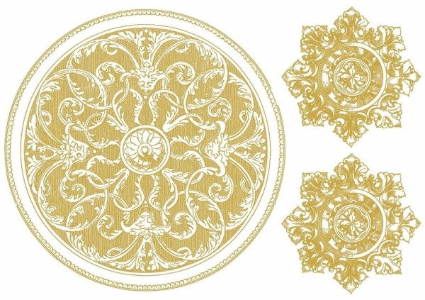 Wasser-Transfer "Engel und Ornamente" - 4