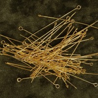 Kettelstifte 4 cm Gold Kettelstifte 4 cm Gold