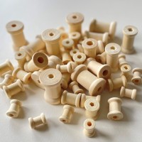 48 Holzspulen in 4 Größen Ang-HS 48 Holzspulen in 4 Größen Ang-HS