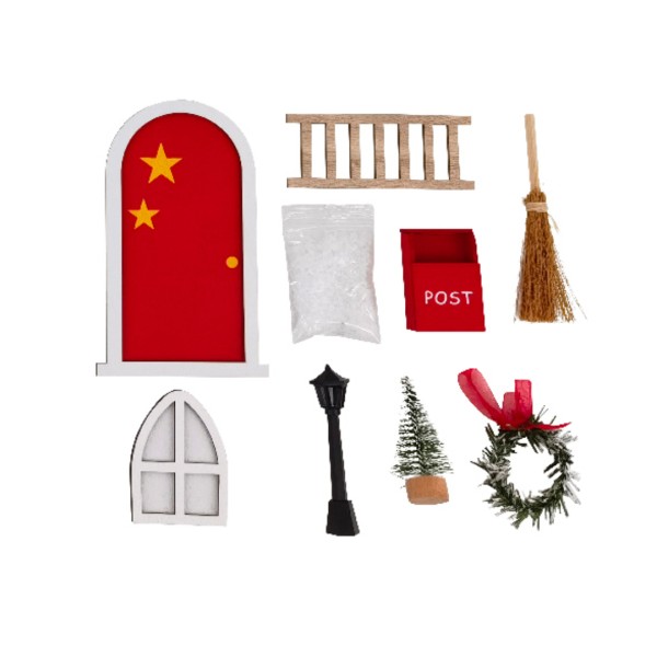 Miniaturelemente Weihnachten - Set 4 K537672-d