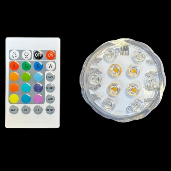 LED Licht mit Fernbedienung - alle Farben