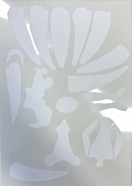 Schablone "Coulage Couture" - 7