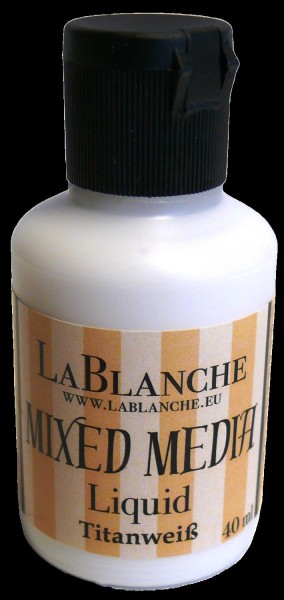 LaBlanche Mixed Media Liquid - Titanweiß