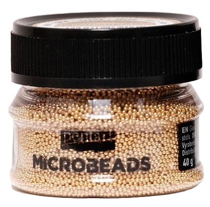 Microbeads - gold