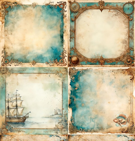 Designpapier "Nautical" 3