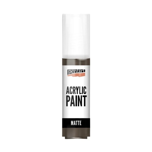 Arcyl Farbe Matte - Erd Braun 20ml