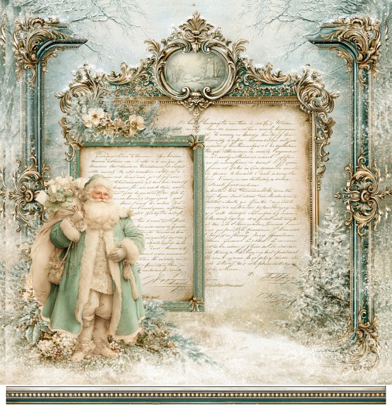 Designpapier "Viktorian Christmas" 5 LBA361