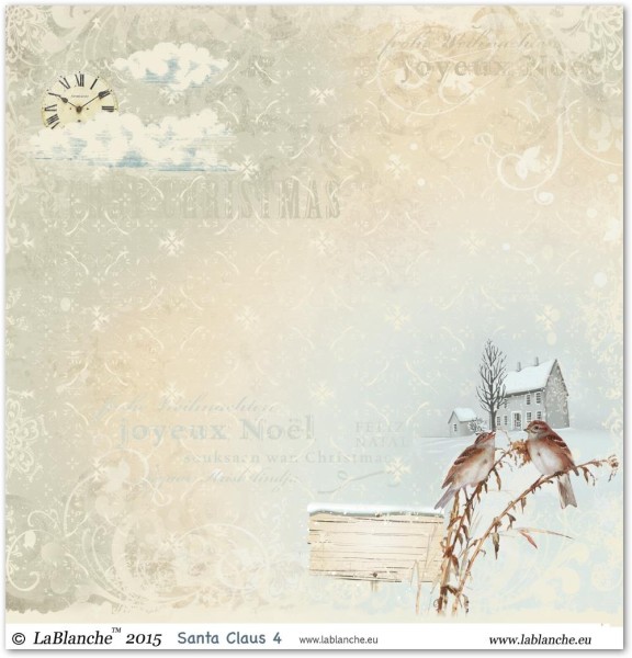 Designpapier "Santa Claus" 4