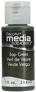 Media Fluid Acrylics - Sap Green