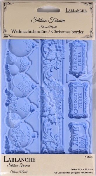 LB Mould "Weihnachtsbordüre/Christmas Border" LBMF138