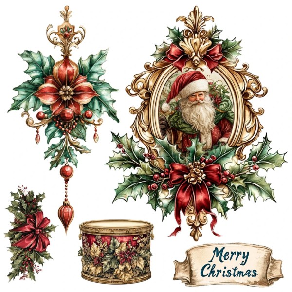 Porzellansticker "Weihnachten 2025" 1