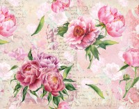 Schrumpfbanderole "Pfingstrosen" 4 Schrumpfbanderole "Pfingstrosen" 4