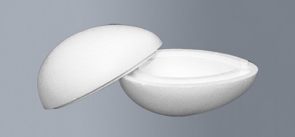 Styropor-Ei 14 cm - teilbar