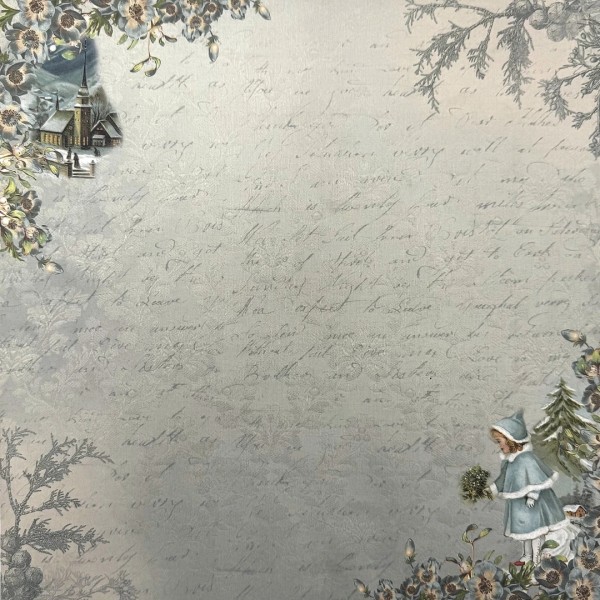 Designpapier "Old Christmas" 4