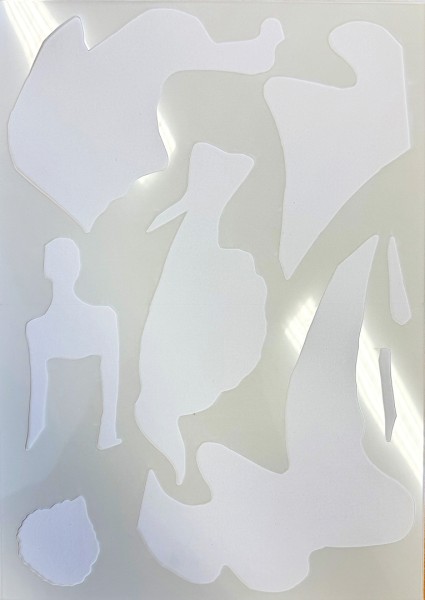 Schablone "Coulage Couture" - 2