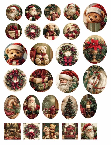 Epoxy-Sticker "Weihnachten 2025" 2