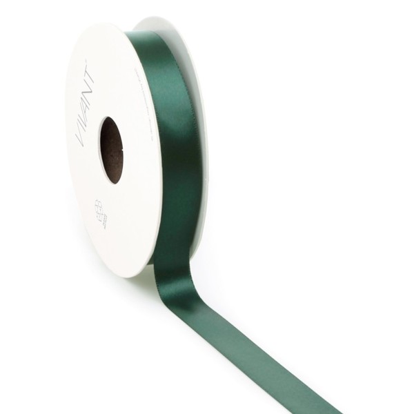 Dekoband "Double Face Satin" 25m - Dunkelgrün V3301.2516.69