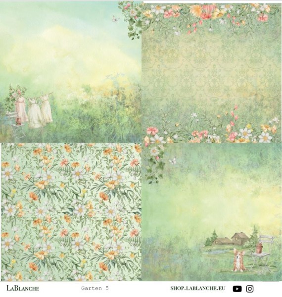 Designpapier "Spring Garden" 5