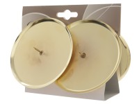 Kerzenhalter Pin - Hellgold Kerzenhalter Pin - Hellgold