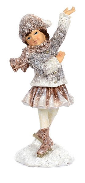 Figur "Mädchen auf Schlittschuhen"