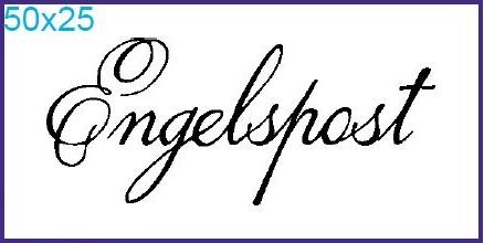 Stempel "Engelspost"