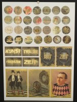 Natural Papier "Fantasy III" mit Goldfoliendruck Natural Papier "Fantasy III" mit Goldfoliendruck