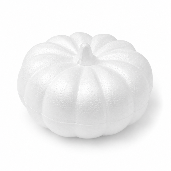 Styropor Kürbis - 13 cm