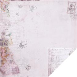 Designpapier "Purple High Tea" (30,5 x 30,5 cm)