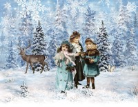 Schrumpfbanderole "Winterwonderland" 1 Schrumpfbanderole "Winterwonderland" 1