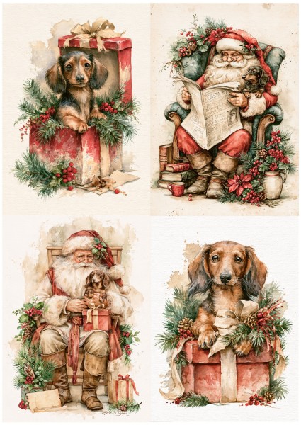 Reispapier "Weihnachten 26" no.1 LBD567