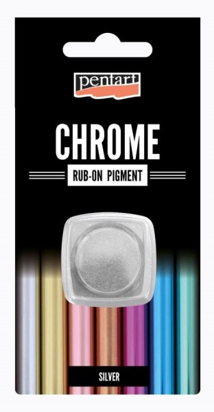 Rub-On Pigment - Silber
