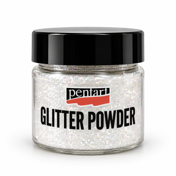 Glitter Powder - Regenbogen Weiß 19g P48484