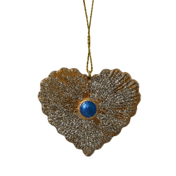 Weihnachtsanhänger "Herz" - 6,5cm